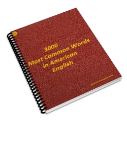 as 3000 palavras mais comuns em inglês